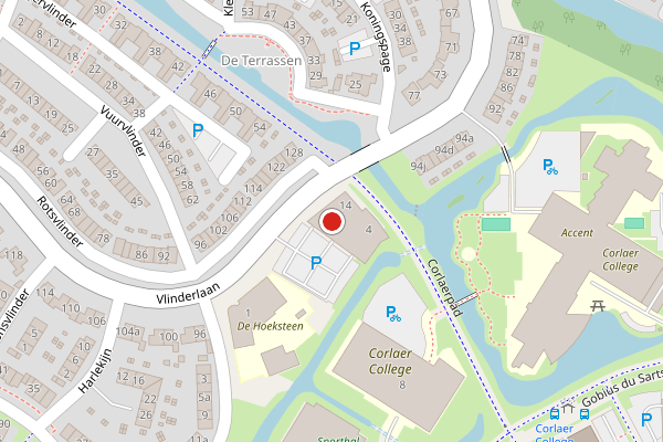 Brandweer-melding op Zandoogje, Nijkerk op 8 juli, kaart-overzicht