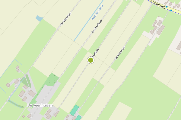 Ambulance-melding op De Veenhuis, Nijkerk op 11 juli, kaart-overzicht