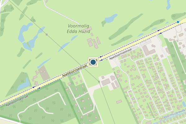 Politie-melding op Apeldoornsestraat, Voorthuizen op 11 juli, kaart-overzicht