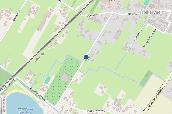 Politie-melding op Dijkje, Nijkerkerveen op 27 juni, kaart-overzicht