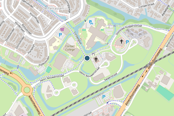 Politie-melding op Gobius du Sartstraat, Nijkerk op 31 juli, kaart-overzicht