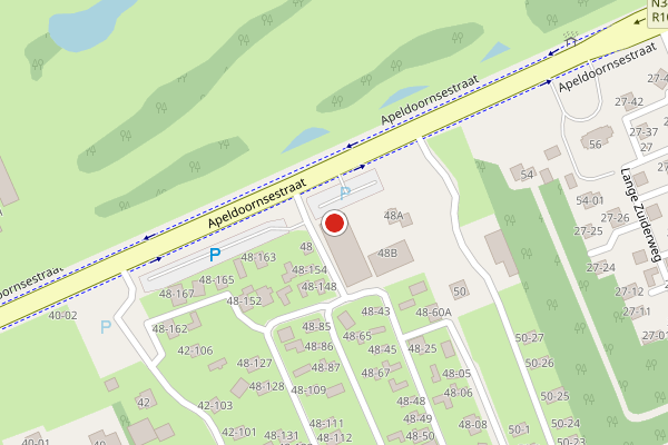 Brandweer-melding op Apeldoornsestraat, Voorthuizen op 5 augustus, kaart-overzicht