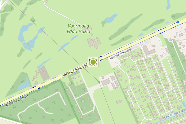 Ambulance-melding op Apeldoornsestraat, Voorthuizen op 20 mei, kaart-overzicht