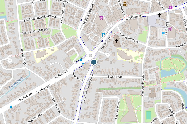 Politie-melding op Baron van Nagellstraat, Voorthuizen op 16 juni, kaart-overzicht